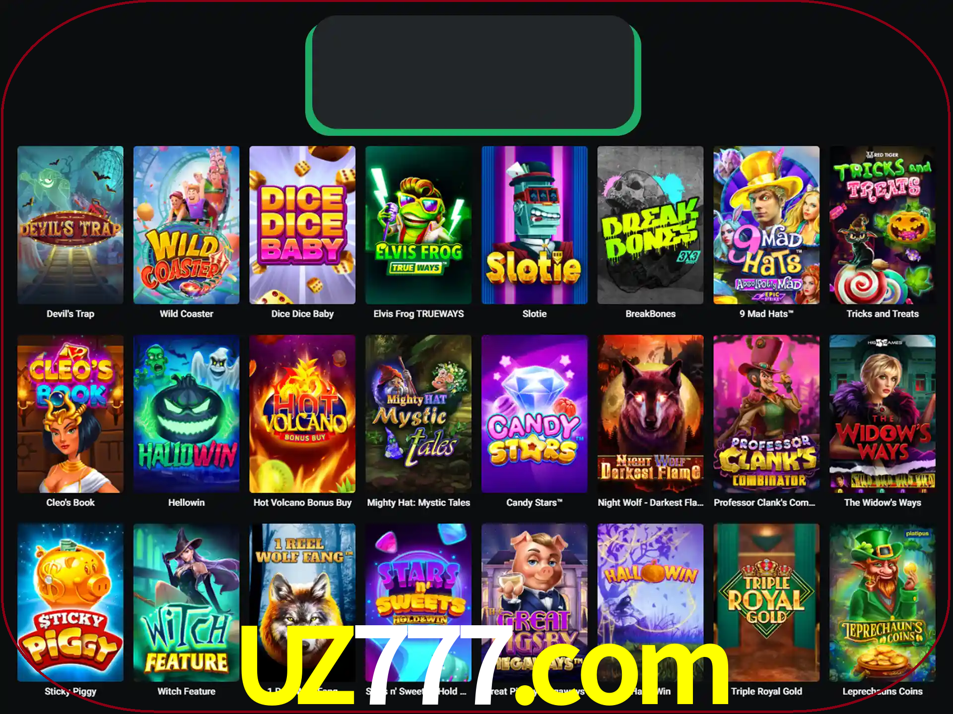 Procure por seus amados jogos de slot.